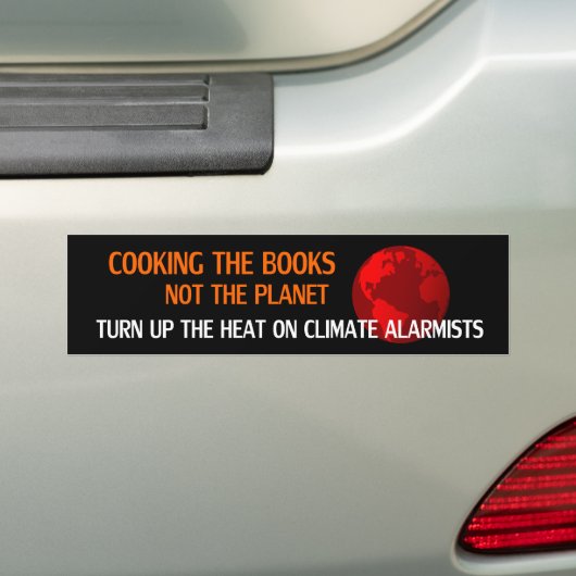Het koken van de Boeken, niet de Planet Bumpersticker (Op auto)