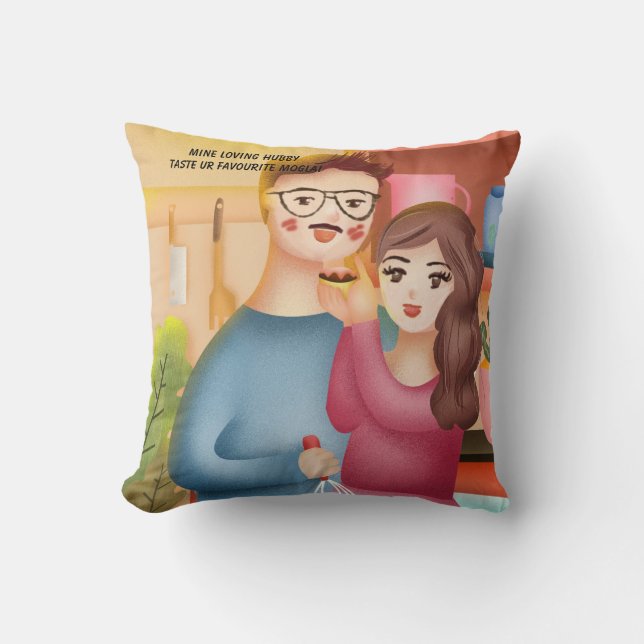 Het koken van Indiase Snacks voor hubby Valentijns Kussen (Voorkant)