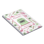 Het kokende Notitieboekje van het Recept van het Notitieboek (Rechterzijde)