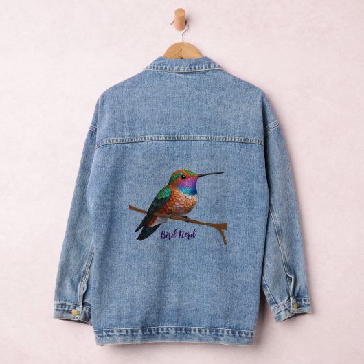 Het kolibrie schilderij van Allen Denim Jacket (Hangar)