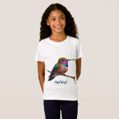 Het kolibrie schilderij van Allen T-shirt (Voorkant volledig)