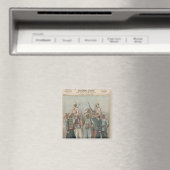 Het koloniale leger magneet (Insitu (Vaatwasser))