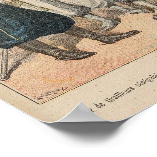 Het koloniale leger poster (Hoek)