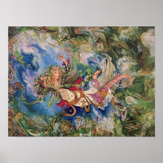 Het komende Poster voor de Perzische Kunst in de l (Voorkant)