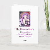 Het komende Storm - blanco kaart (Achterkant)