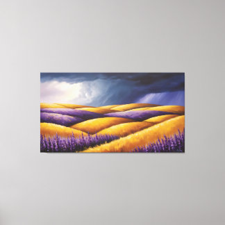 Het komende Storm Canvas Afdruk