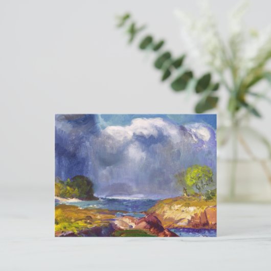 Het komende Storm | George Bellows | Briefkaart (Staand voorkant)