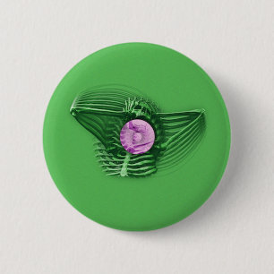 HET KOMT EN HET IS ECHT RONDE BUTTON 5,7 CM