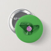 HET KOMT EN HET IS ECHT RONDE BUTTON 5,7 CM (Voorkant /achterkant)