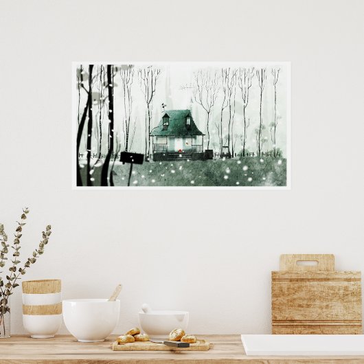 Het komt eraan poster (Keuken)