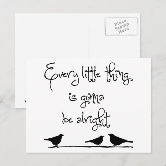 Het komt goed briefkaart (Voorkant / Achterkant)