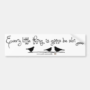 Het komt goed bumpersticker