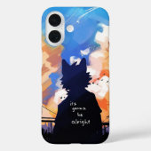 Het komt goed C Case-Mate iPhone Case (Achterkant)