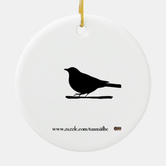 Het komt goed keramisch ornament (Achterkant)