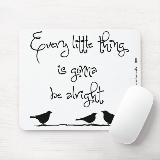 Het komt goed muismat (Met muis)