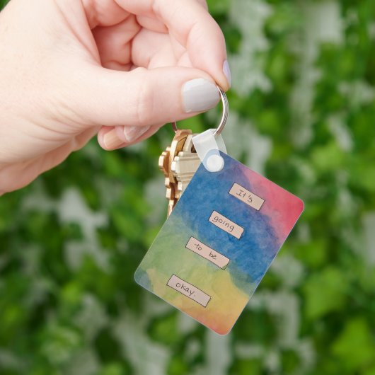 Het komt goed. sleutelhanger (Hand)