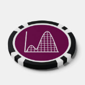 Het komt in wijn terecht poker chips (Enkel)
