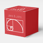Het komt neer op Cherry Favor Box Bedankdoosjes (Voorkant Zijde)