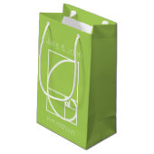 Het komt op in Peridot geschenkzak Klein Cadeauzakje (Achterkant Gekanteld)