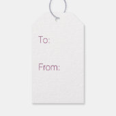 Het komt op in Wine Gift Label Cadeaulabel (Achterkant)