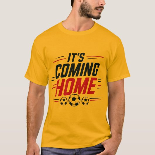 Het Komt Thuis T-Shirt – Grappige Voetbal Fan (Voorkant)