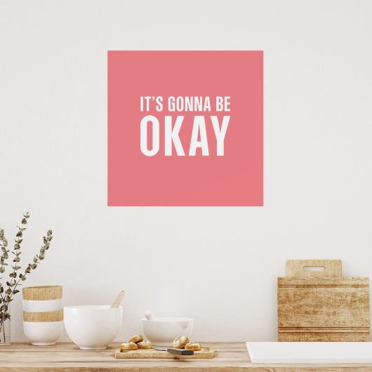 Het komt wel goed. poster (Keuken)