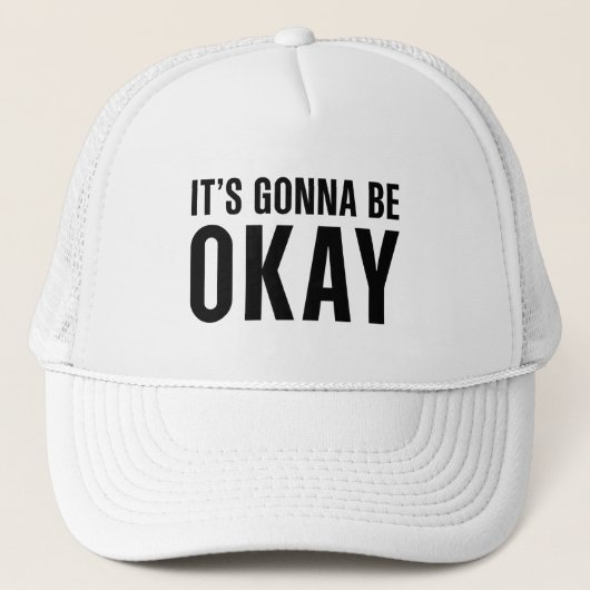 Het komt wel goed. trucker pet (Voorkant)