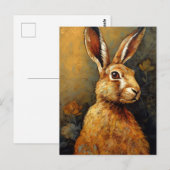 Het konijn briefkaart (Voorkant / Achterkant)