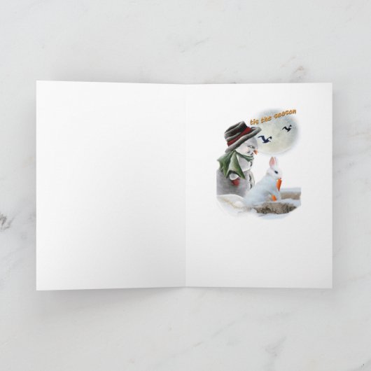 Het konijn eet de Kaarten van de Neus van de (Binnen)