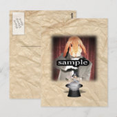 Het konijn en het Magische Pet Foto Lijst Briefkaart (Voorkant / Achterkant)