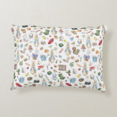 Het konijn Peter Accent Kussen (Achterkant)