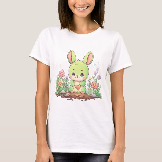 Het konijn shirt (Voorkant)