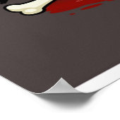 Het konijn van Caerbannog Poster (Hoek)