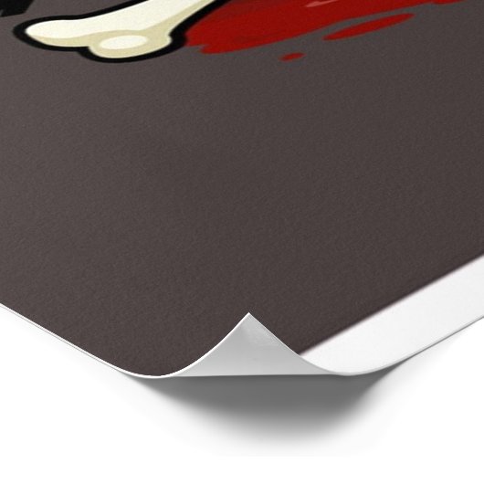 Het konijn van Caerbannog Poster (Hoek)