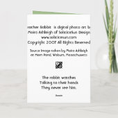 Het Konijn van de broer Kaart (Achterkant)