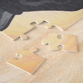 Het konijn van de magiër voelt zich boos en gezegd legpuzzel (Zijkant)