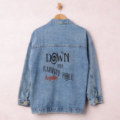 Het konijnenhol weer omlaag denim jacket (Hangar)