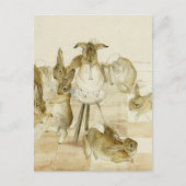Het Konijnenkerstfeest van Beatrix Potter Briefkaart (Voorkant)