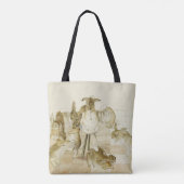 Het Konijnenkerstfeest van Beatrix Potter Tote Bag (Achterkant)