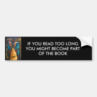Het konijnenverhaal bumpersticker