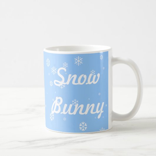 Het Konijntje van de sneeuw Koffiemok (Rechts)