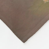 Het konijntje van het baby in het gras fleece deken (Hoek)