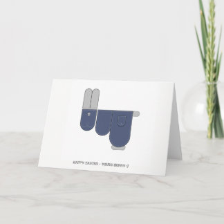 Het Konijntje van Pasen Feestdagen Kaart