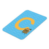 Het konijntjestanden die van de Plak van de Cake Magneet (Linkerzijde)