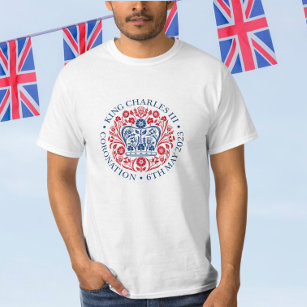 Het koningsembleem van koning Charles 2023 T-shirt