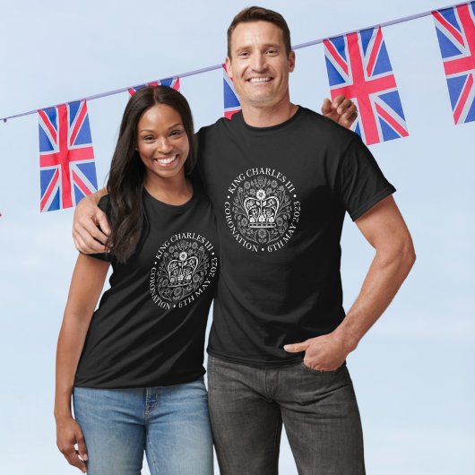 Het koningsembleem van koning Charles 2023 T-shirt