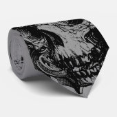 Het koninklijk dode metalen Gothic Stropdas (Opgerold)