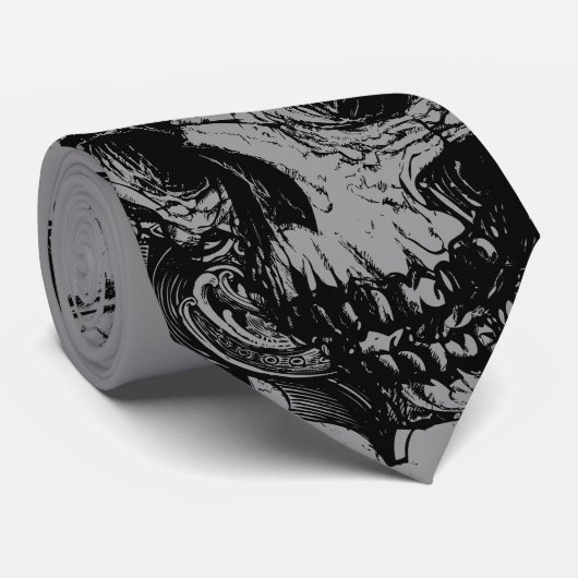 Het koninklijk dode metalen Gothic Stropdas (Opgerold)