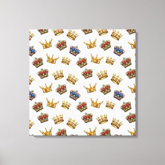 Het Koninklijk Kroon Canvasprint Canvas Afdruk (Voorkant)