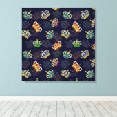 Het Koninklijk Kroon Canvasprint Canvas Afdruk (Insitu (Houten vloer))
